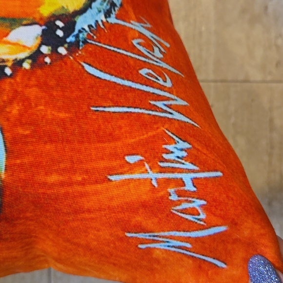 Martin Welch Monarch Butterfly Fabric Decorative Pillow - Picture 2 of 5